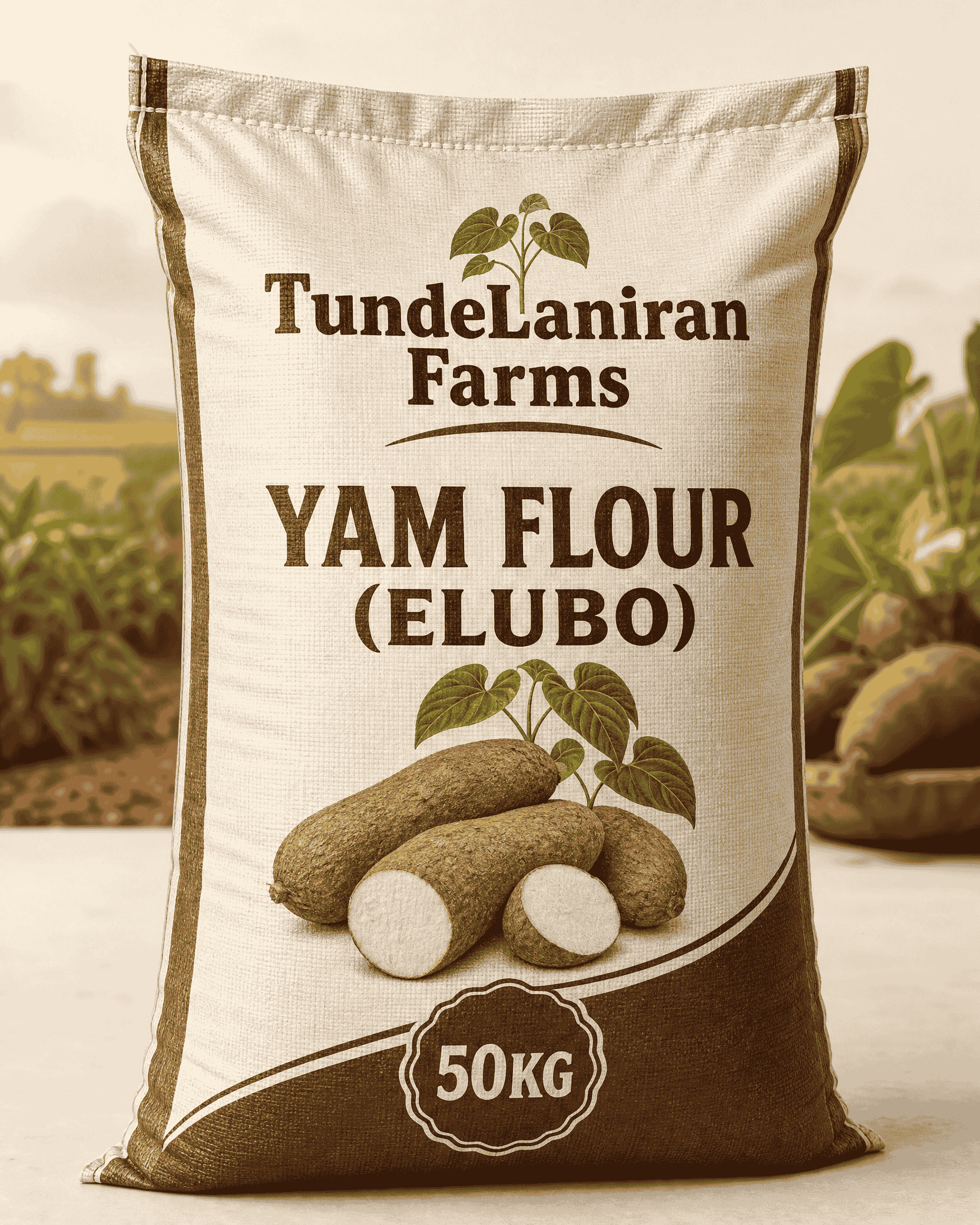Yam Flour (Elubo) 50kg